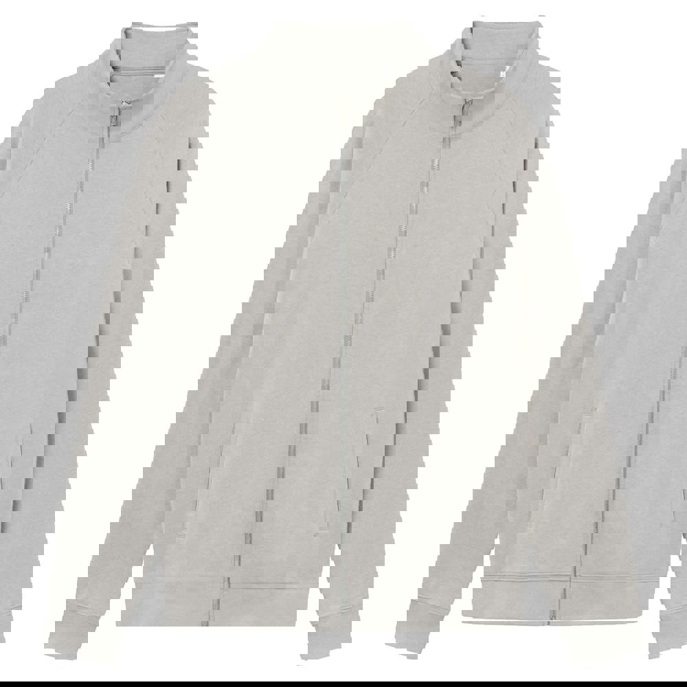 Brickstone unisex full-zip sweater, 280 gr/m² - Grijs (PMS Cool Grey 8C) / Grijs