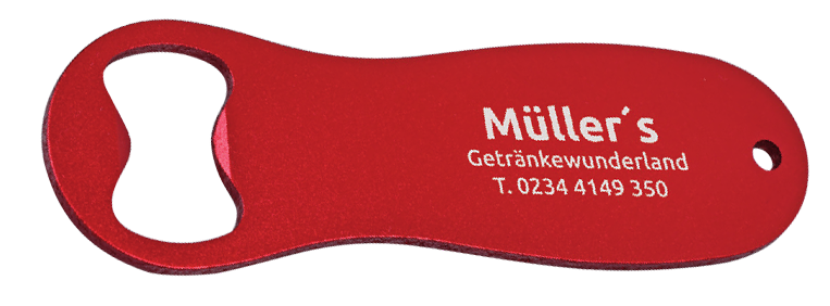 Flesopener FABIO - Rood