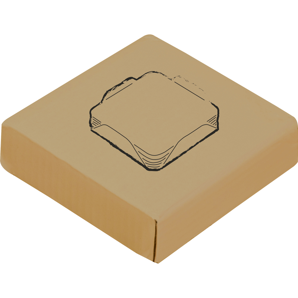 6-delige roestvrijstalen onderzettersset