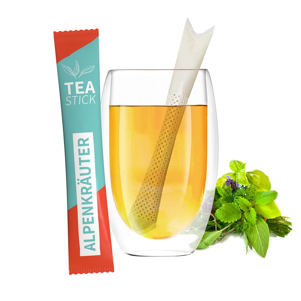 Bio TeaStick - Alpenkruiden - Individueel Design