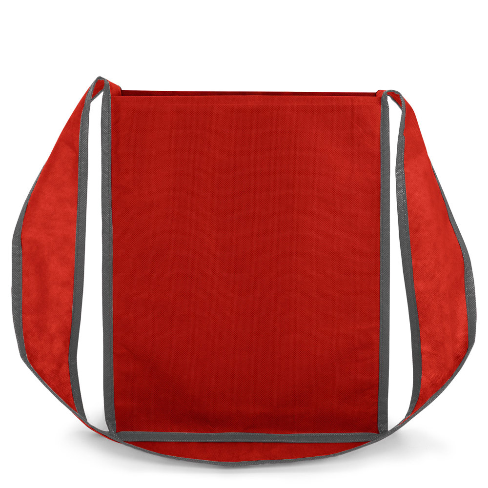 BRISTOL – Schoudertas met schouderriem - Rood/Antraciet