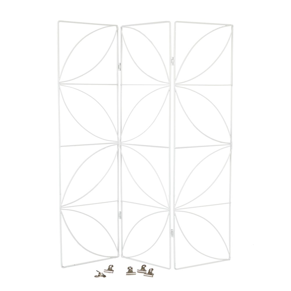 Balvi -  Fotohouder,Biombo,wit,metaal