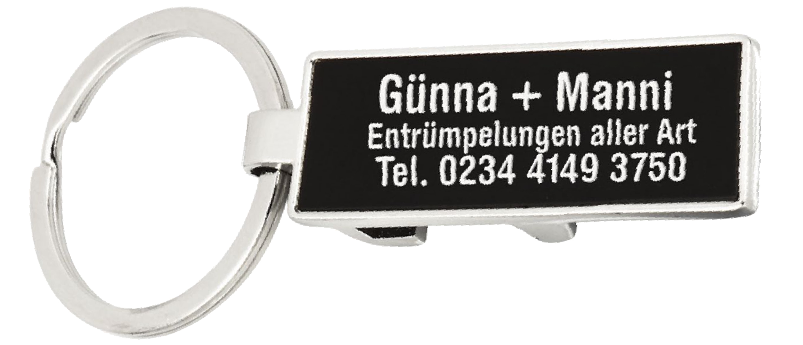 CASA sleutelhanger - Zwart