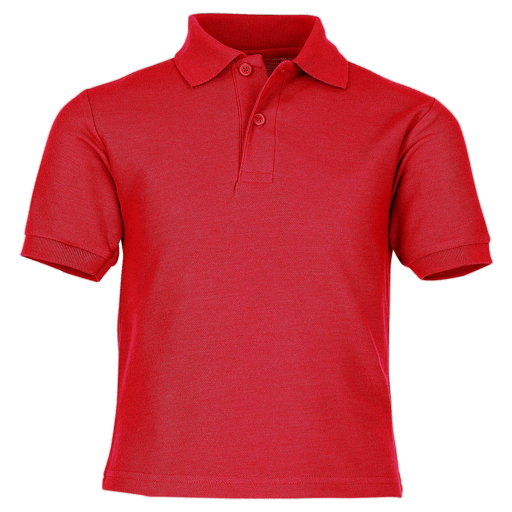 634170 - Kids 65/35 polo - Rood