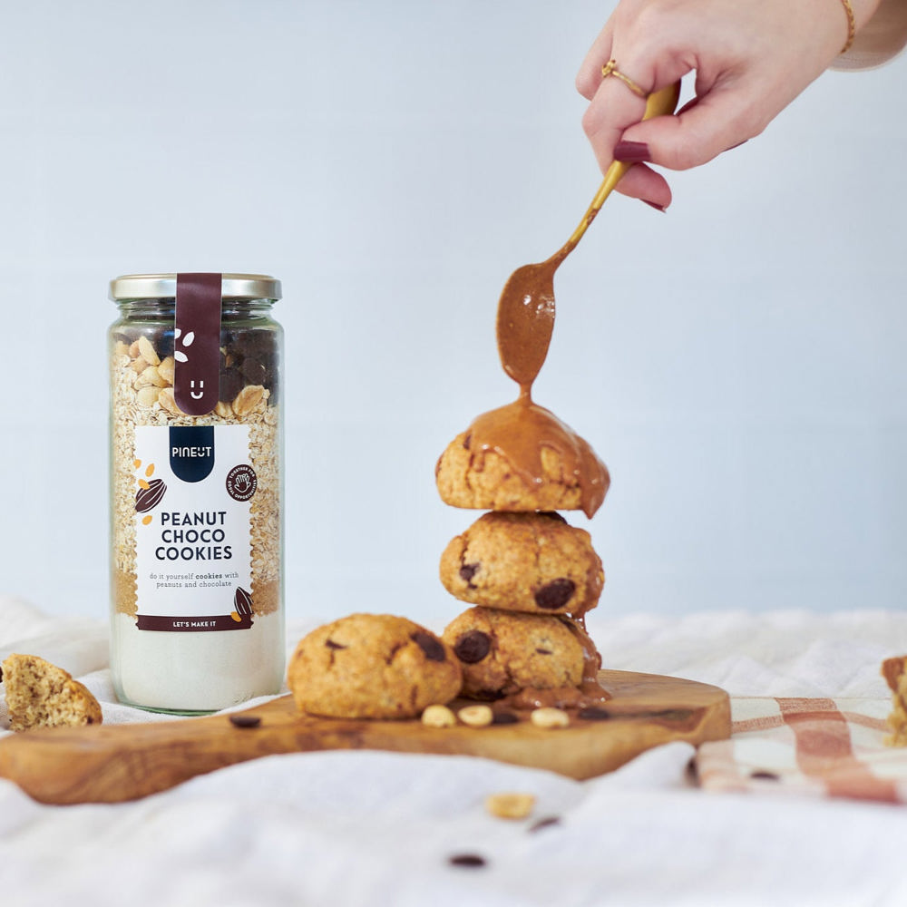 Zelf koekjes maken | Pinda Choco Cookies