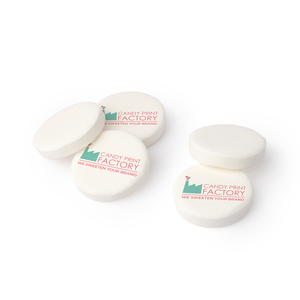 Bedrukte pepermunt 28mm