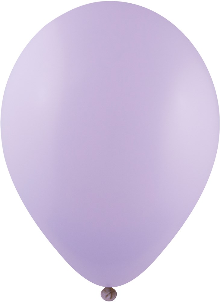 Ballonnen bedrukt 90/100 cm - Ø 35 cm - 12 inch - Lila Macaron (1270) (± PMS 256)