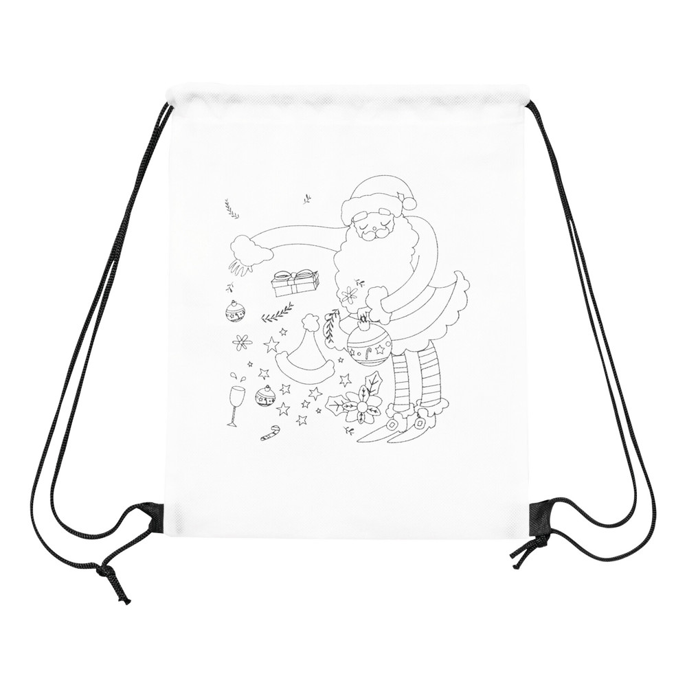 COLOURFUL SANTA - Eenvoudig rugtasje