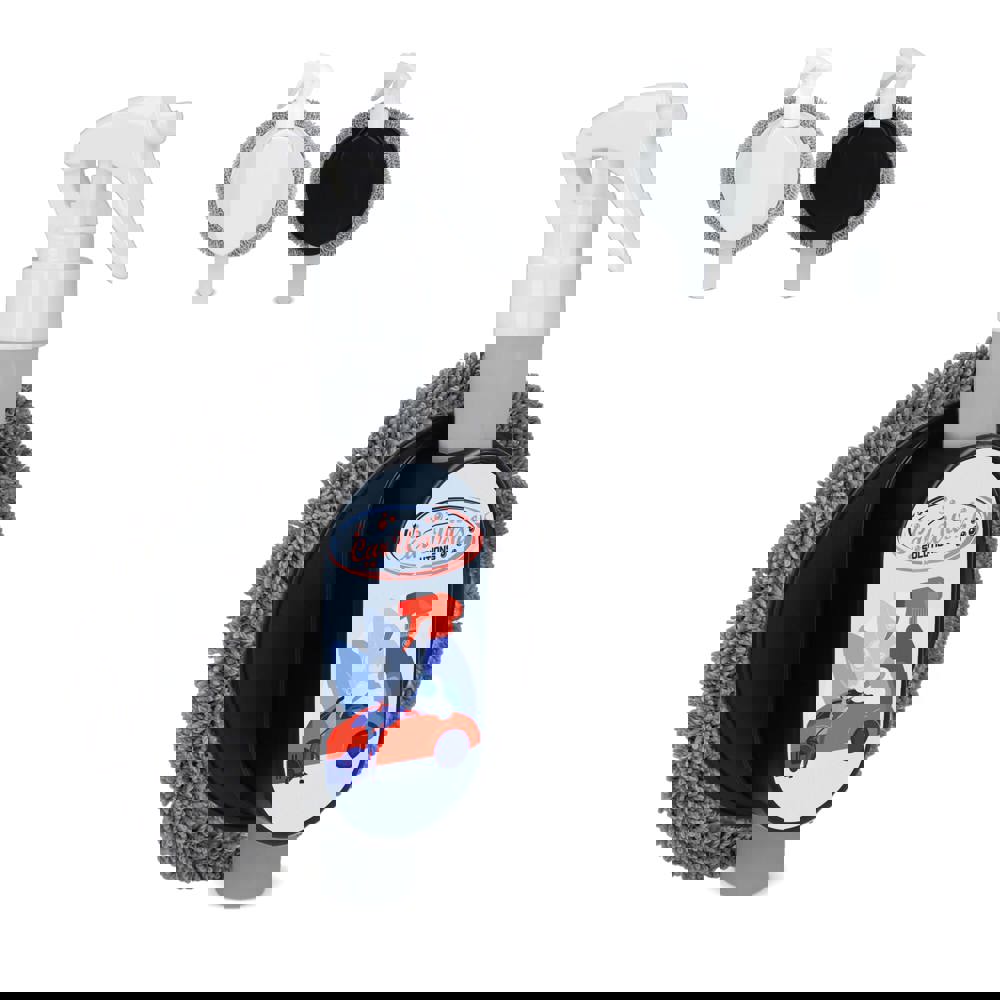 2-in-1 spray en schoonmaakdoek