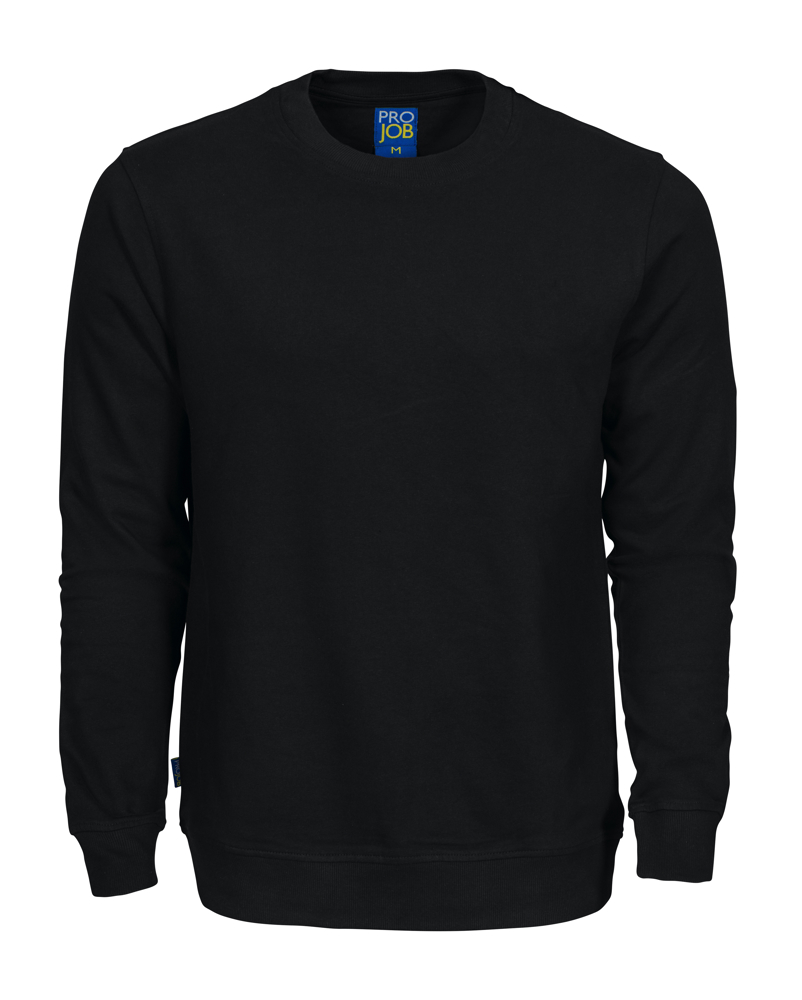 2124 SWEATER RONDE HALS - Zwart
