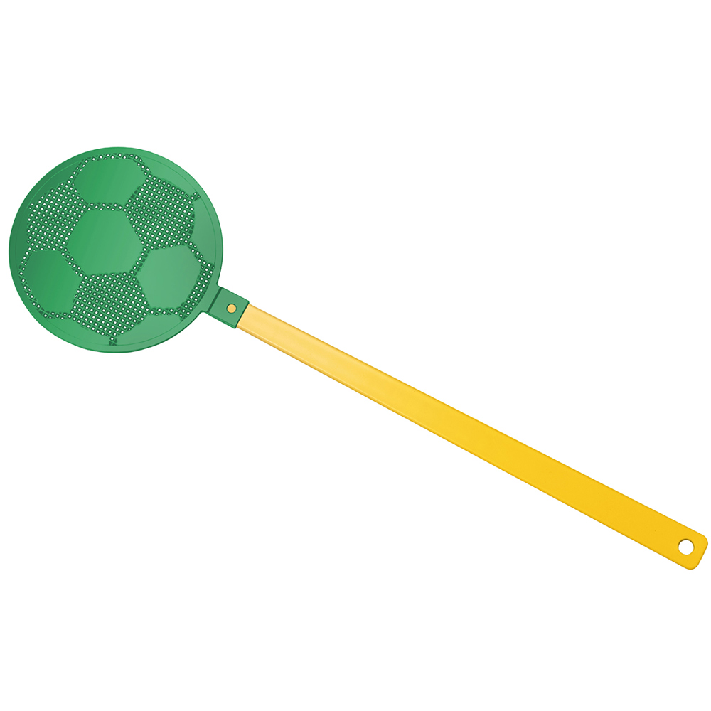 Fly swatter "soccer" - yellow/green