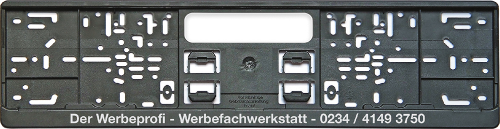 SPARPROFI kentekenplaatversterker