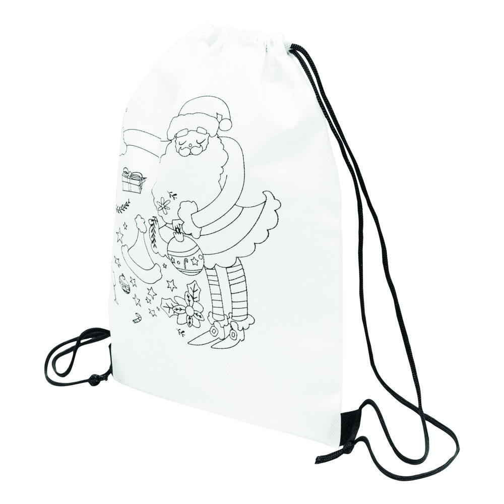 COLOURFUL SANTA - Eenvoudig rugtasje