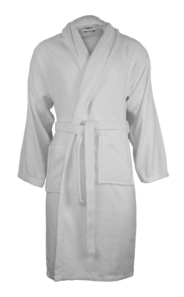 Organic Bathrobe - Wit