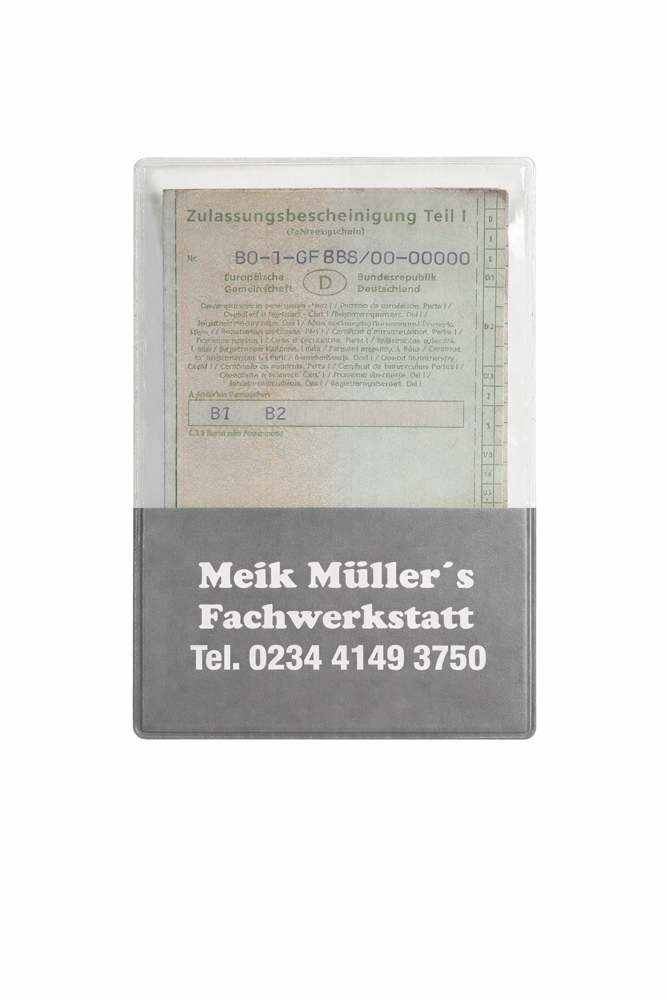 Hoes voor rijbewijs FERO - Zilver