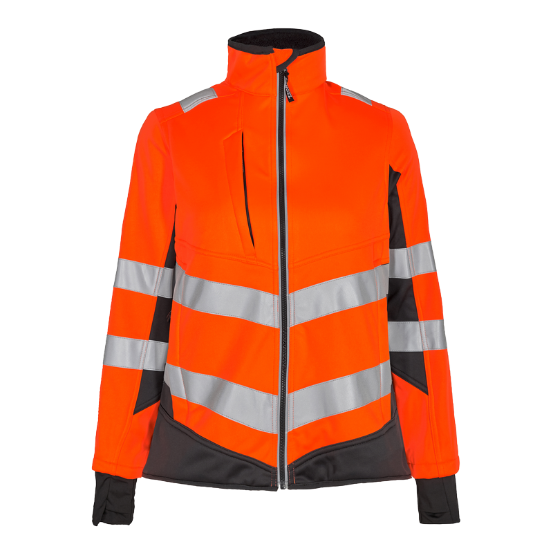 Engel Safety Ladies Softshell Jacket - Orange/Anthracite