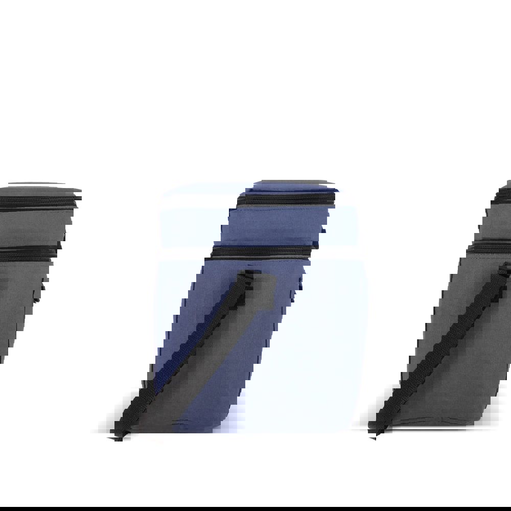 600D gerecycled PET koeltas met twee vakken 30 x 20 x 24 cm 12 L