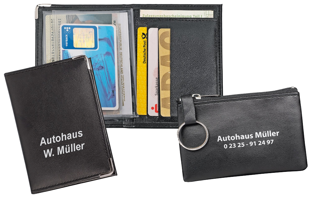 DUO van ID-kaart en sleuteletui