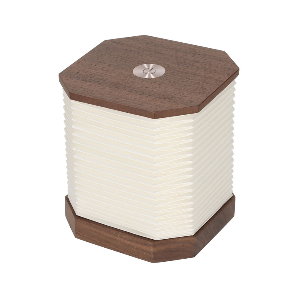 JENS Living Accordeon LED Lamp Walnoot