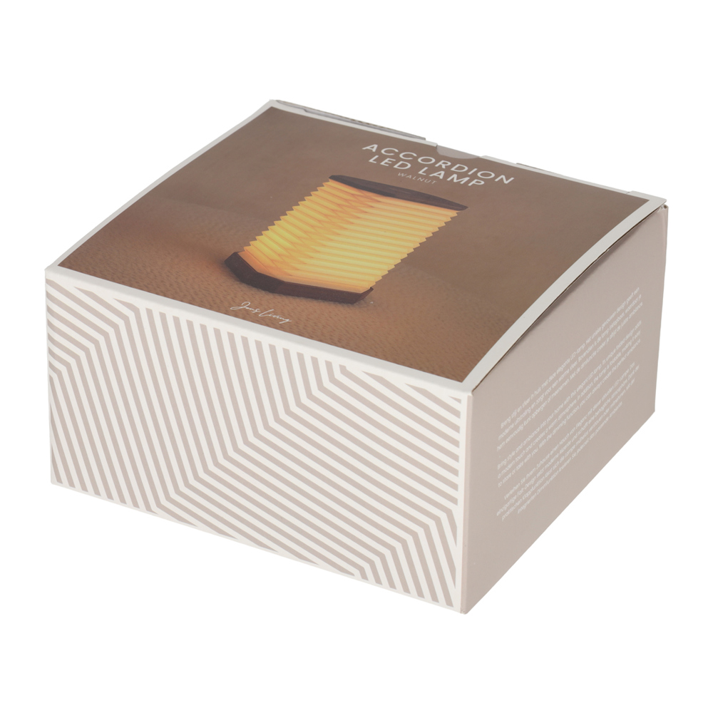 JENS Living Accordeon LED Lamp Walnoot