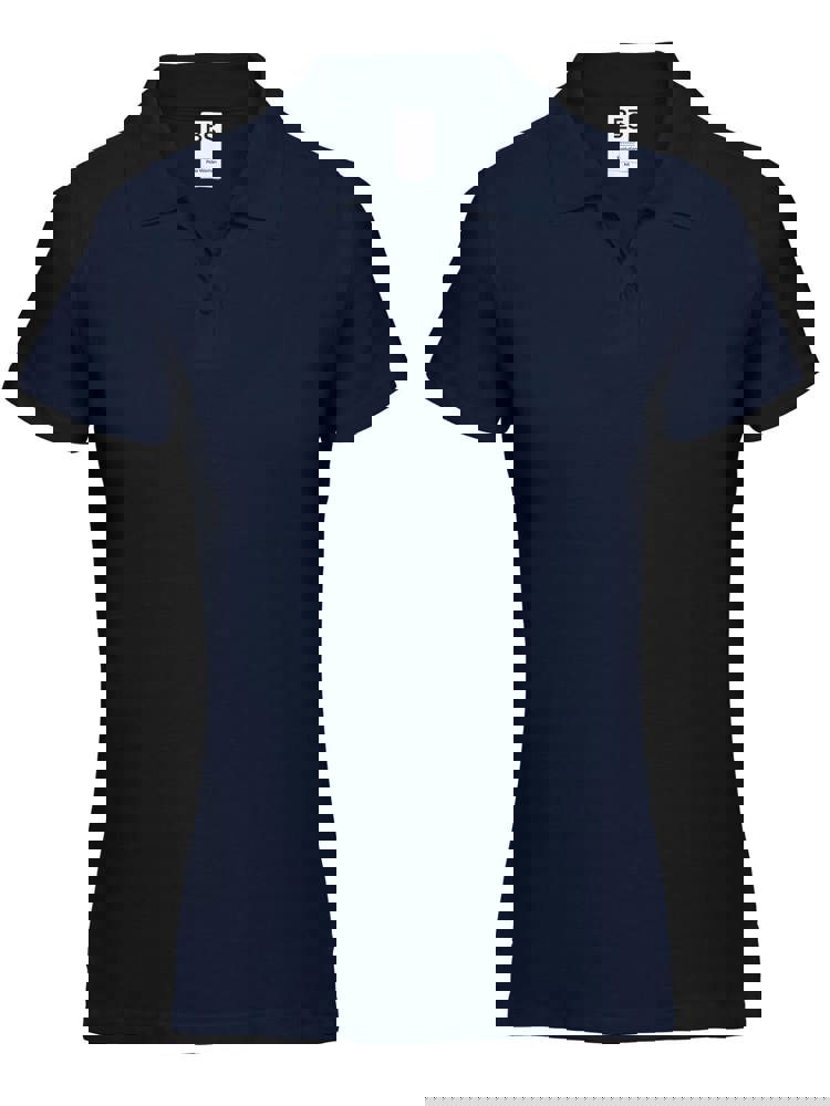 BS Evolution Dames Polo, 180gr/m2, 100% katoen - Navy (PMS 5395C)