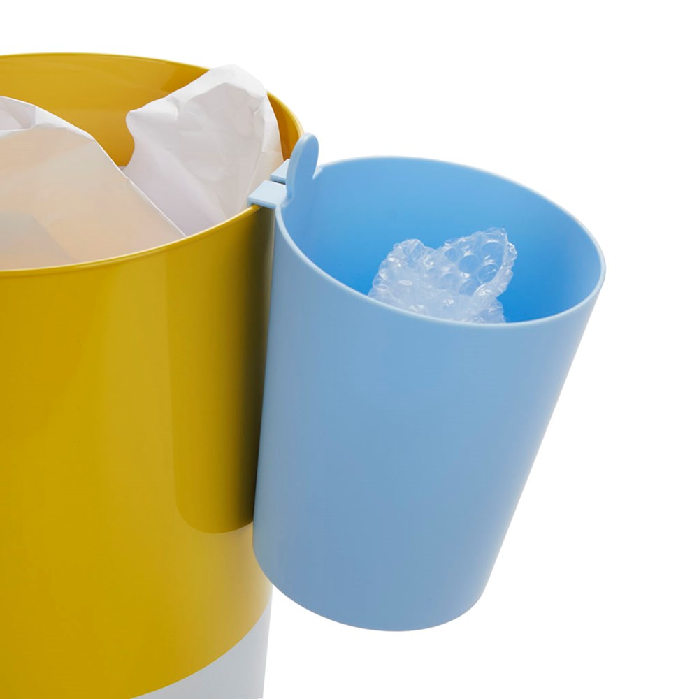 Afvalbak,Mr.Recycle,blauw,polypropyleen