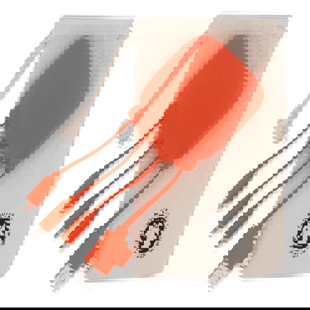 3192 | Xoopar Octopus Gamma 2 Powerbank met Bio Oplaadkabel 3000mAh 