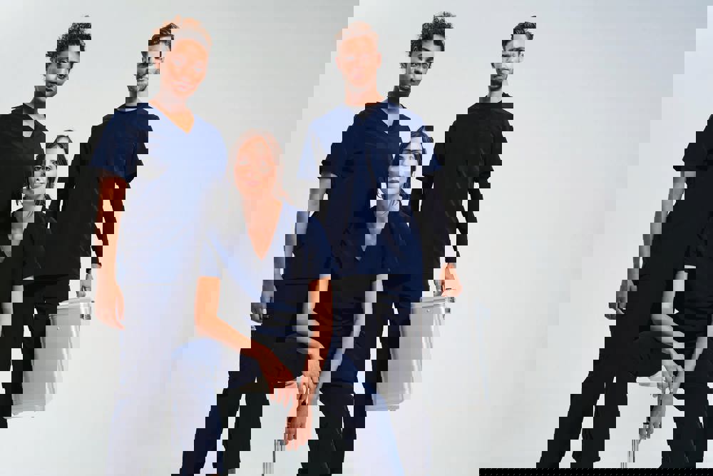 NN310 - Stretch tuniek met korte mouwen voor dames