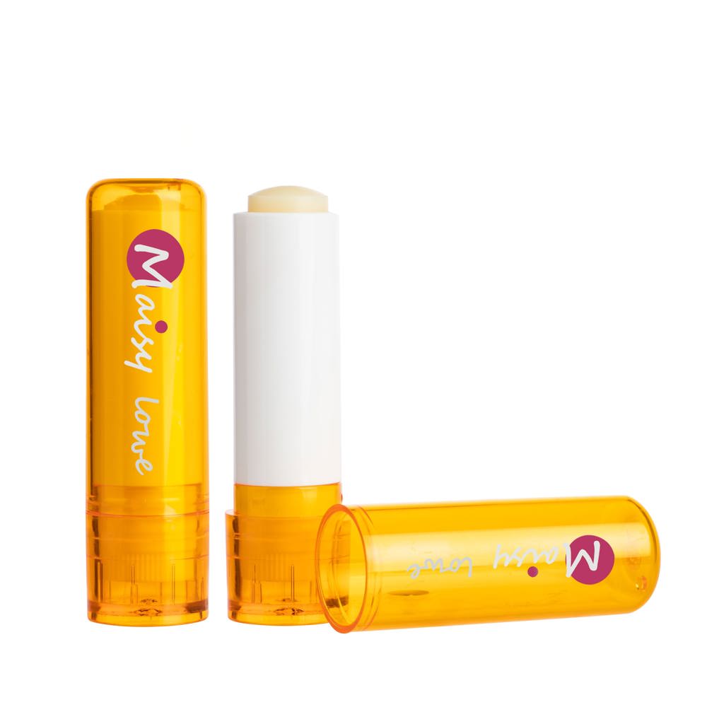Lip balm - Warm yellow polished