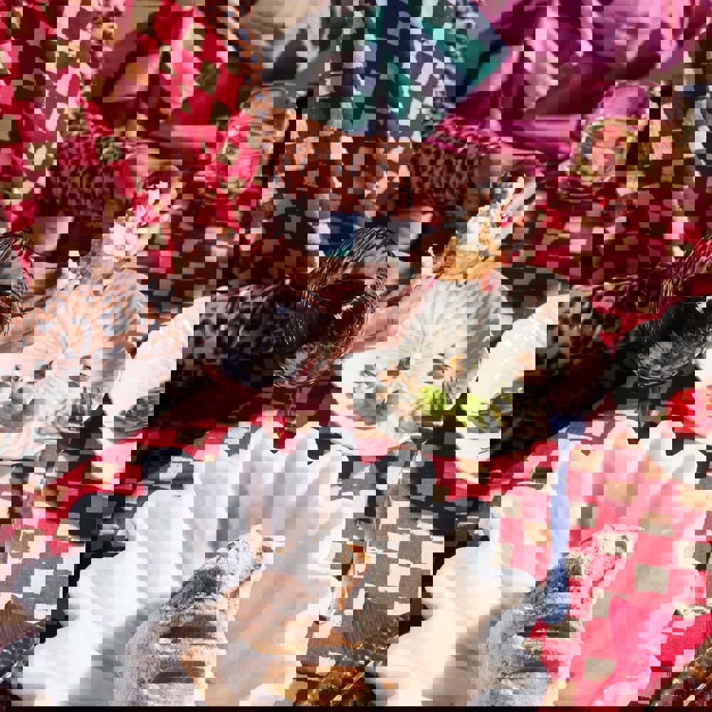 Byon Opacity set van 2 wijnglazen met stijlvol glaspatroon 470ml