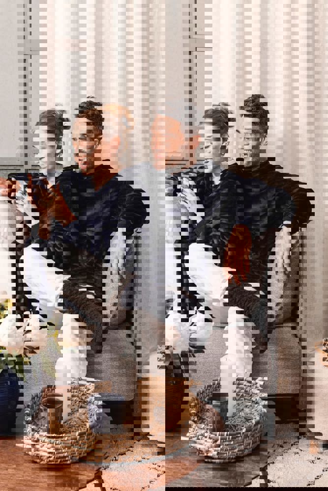 K410 - Poncho  plaid