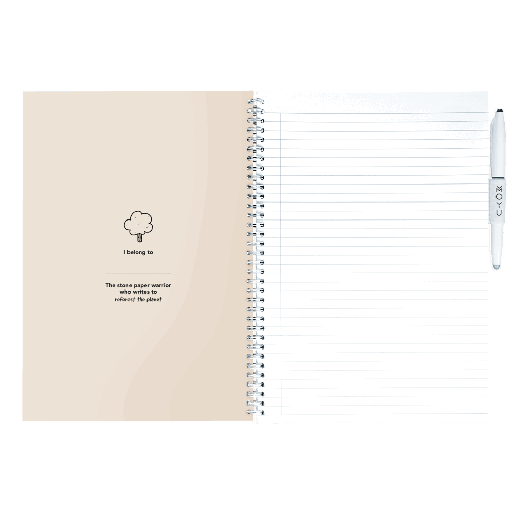 A4 notitieboek herschrijfbaar Hardcover