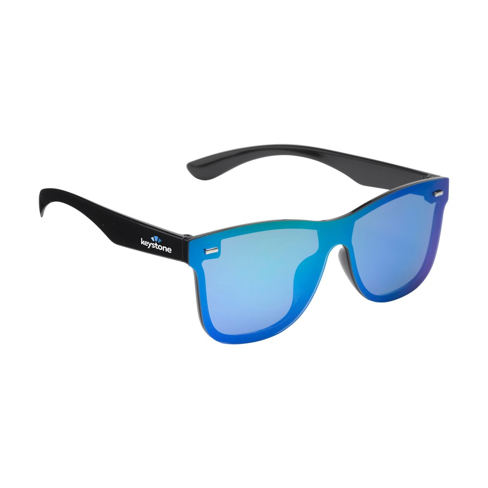 CoastLine GRS Recycled PC sunglasses - black/green