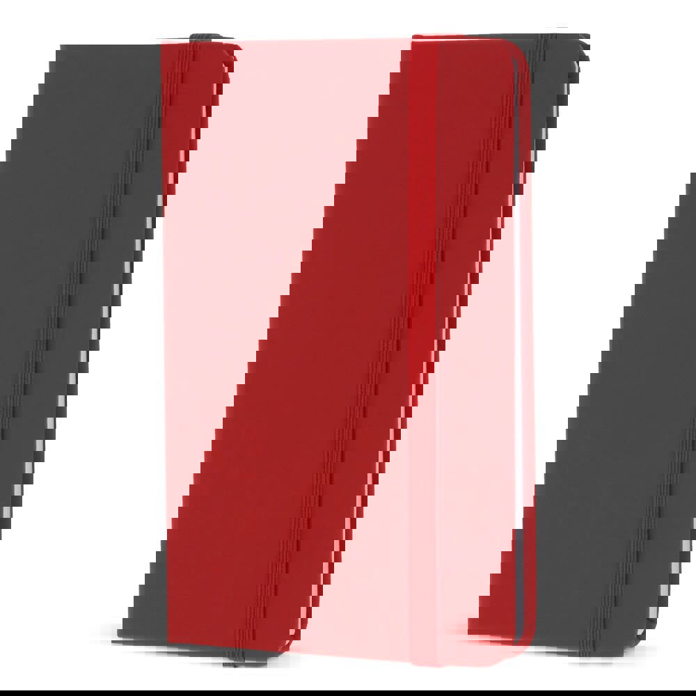 A6-notitieboek van PU - rood