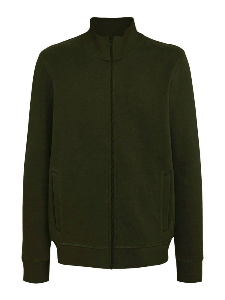 BS Harlem Jacket, 280 gr/m2, 70% cotton/ 30% polyester - Olive green (PMS 418C)