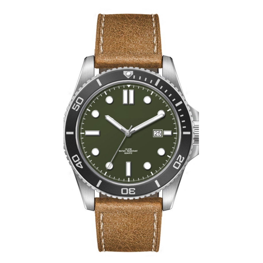 Horloge Georgia - Groen