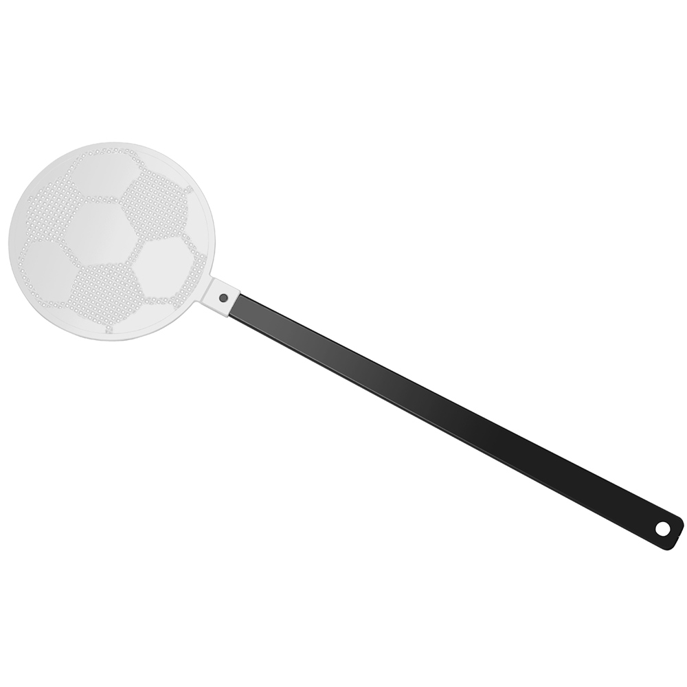Fly swatter "soccer" - black/white