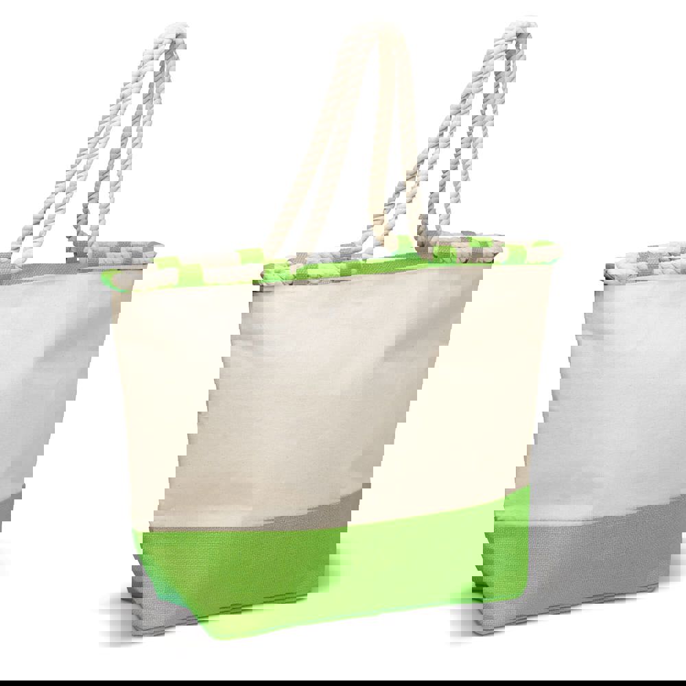 Draagtas canvas 380g/m² - Lichtgroen