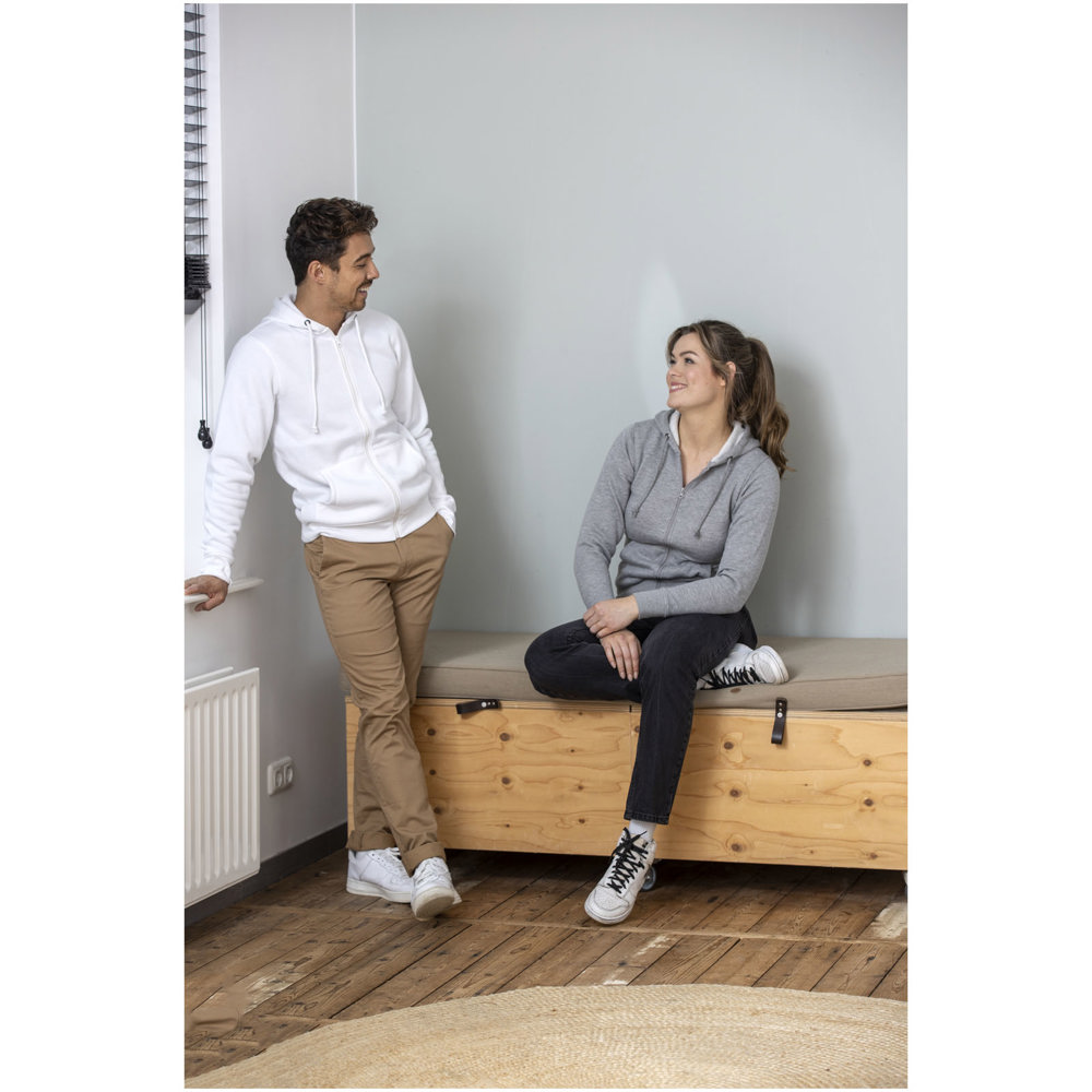 Charon heren hoodie met ritssluiting