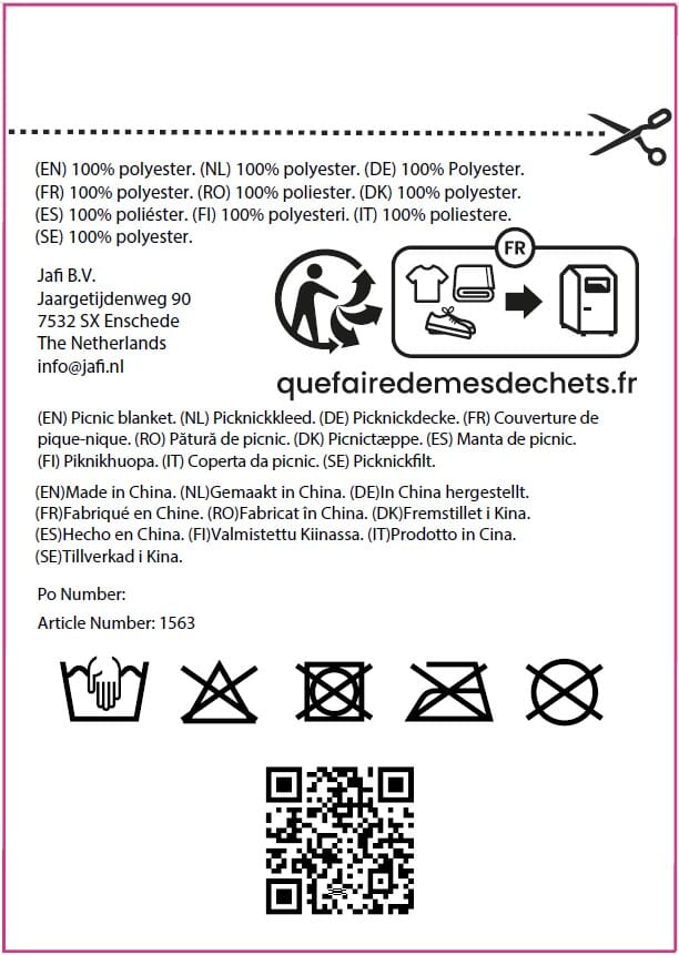 Fleeceplaid met mouwen 150x120 cm, 200 gr/m²