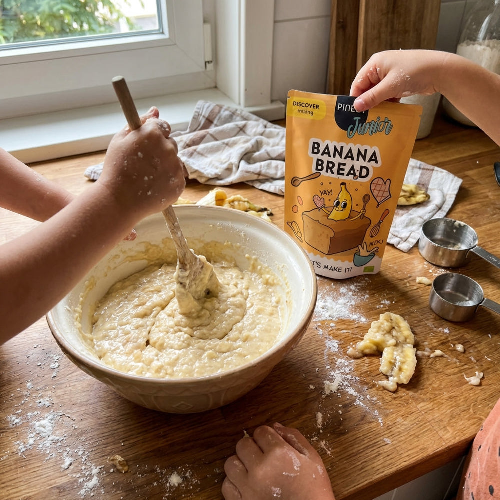 Banana bread mix | Pineut Junior | BIO