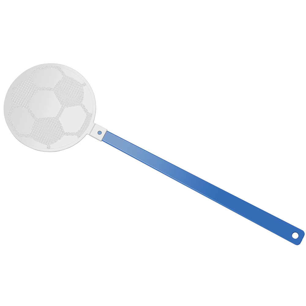 Fly swatter "soccer" - blue/white