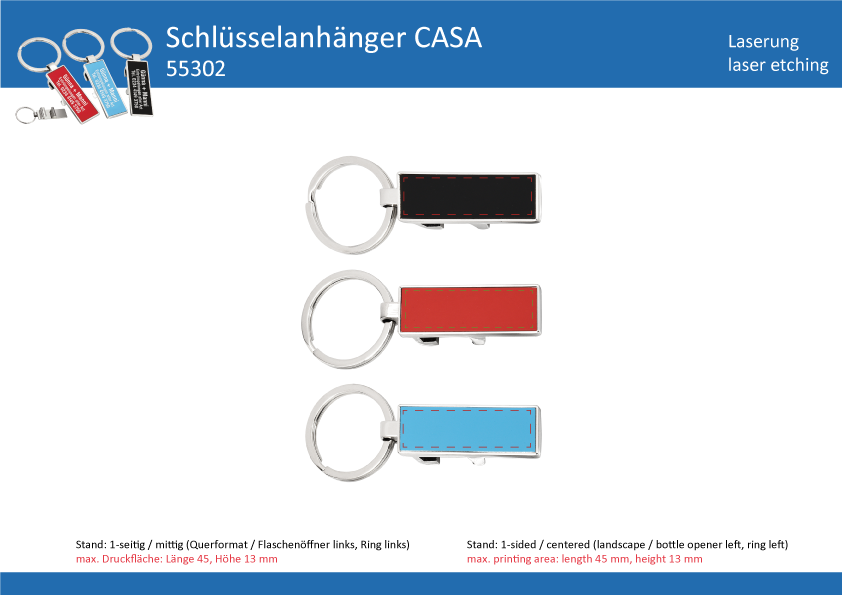 CASA sleutelhanger