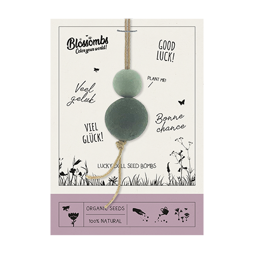 Blossombs Bloembommetje -  Gelukspoppetje