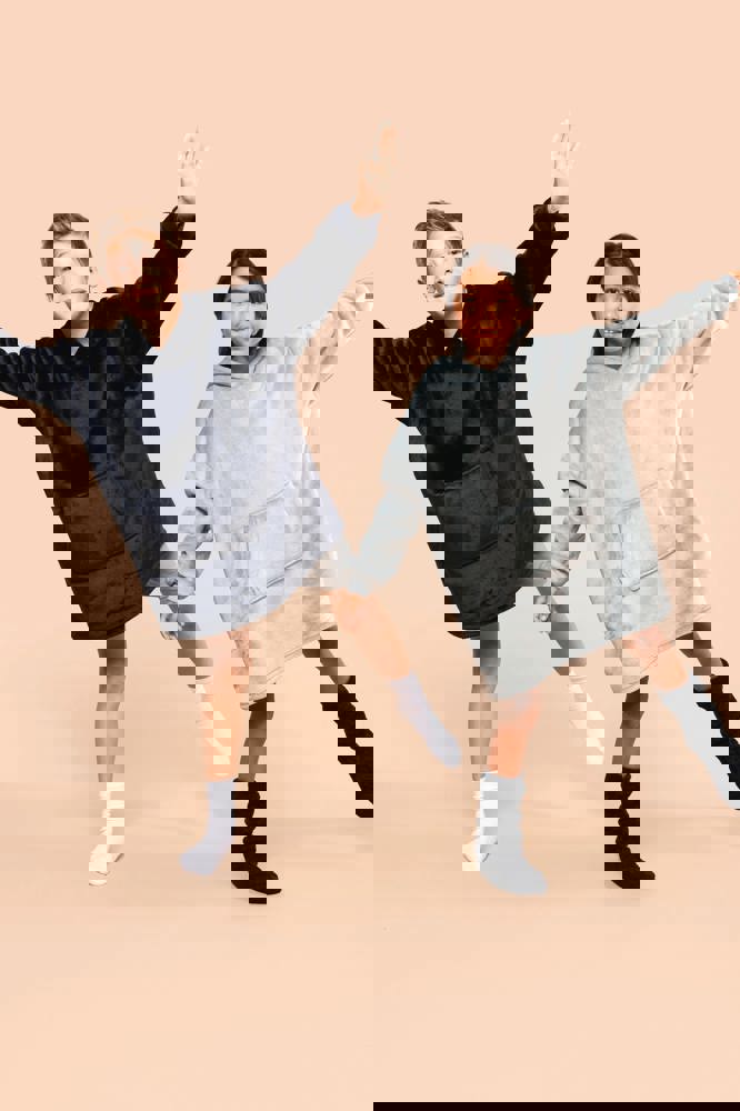 K430 - Kinder poncho plaid