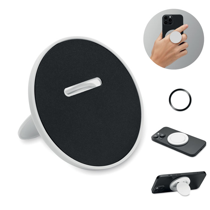 ABLE - Magnetische telefoonhouder - Wit