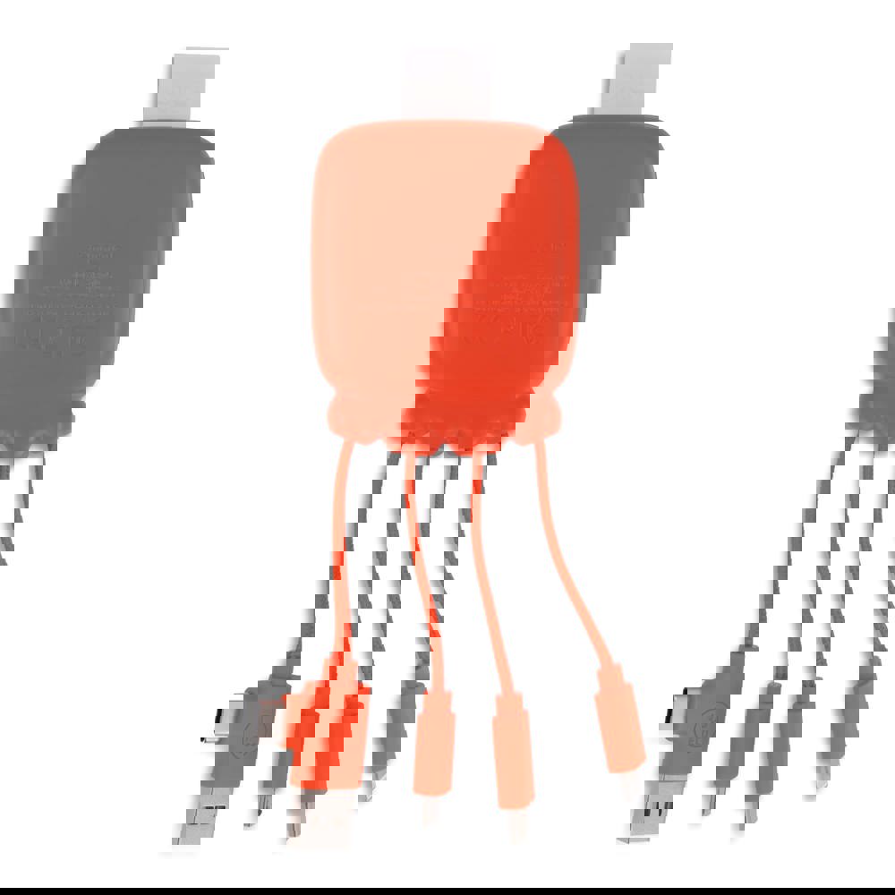 3192 | Xoopar Octopus Gamma 2 Powerbank met Bio Oplaadkabel 3000mAh 