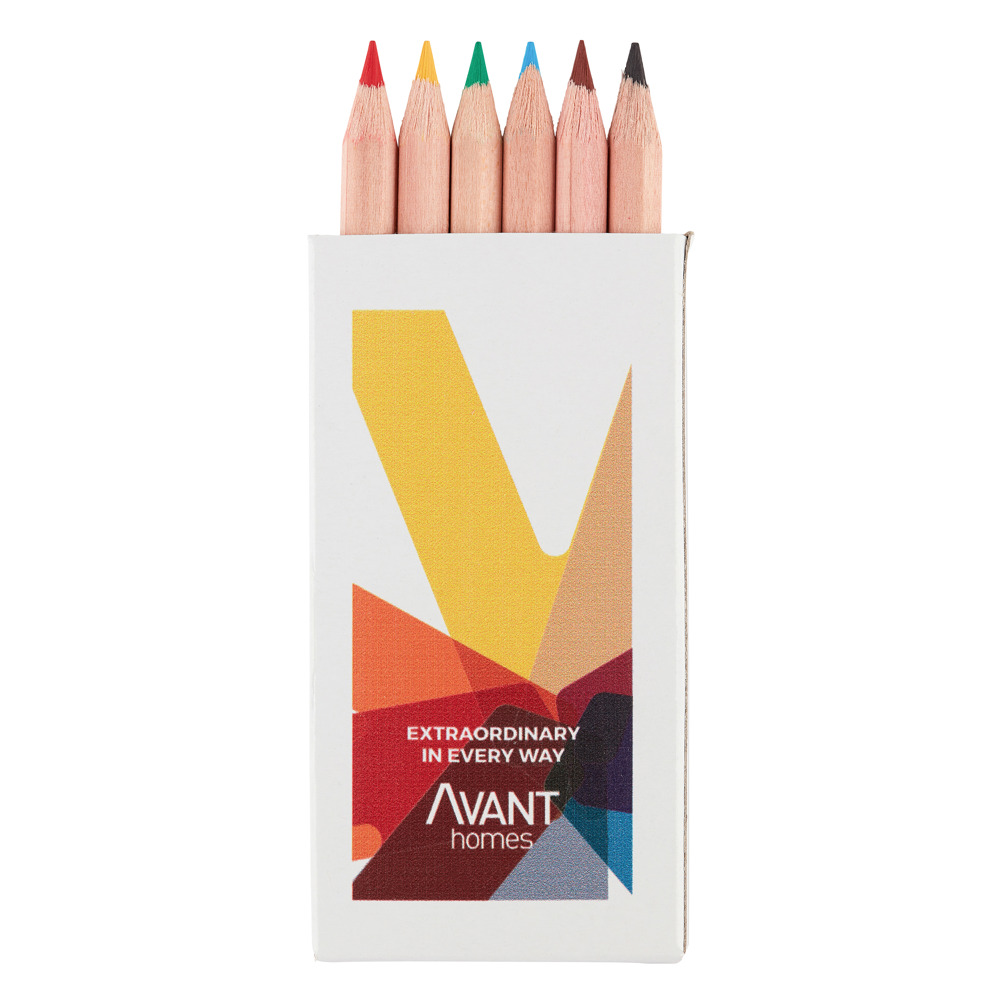 1/2 Size Colouring Pencils Pack - Sustainable Timber
