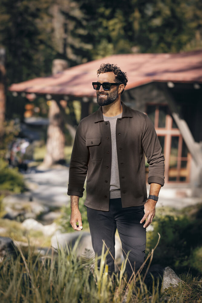 Cutter & Buck - Advantage Leisure Shirt Heren Donker Mokka 3XL