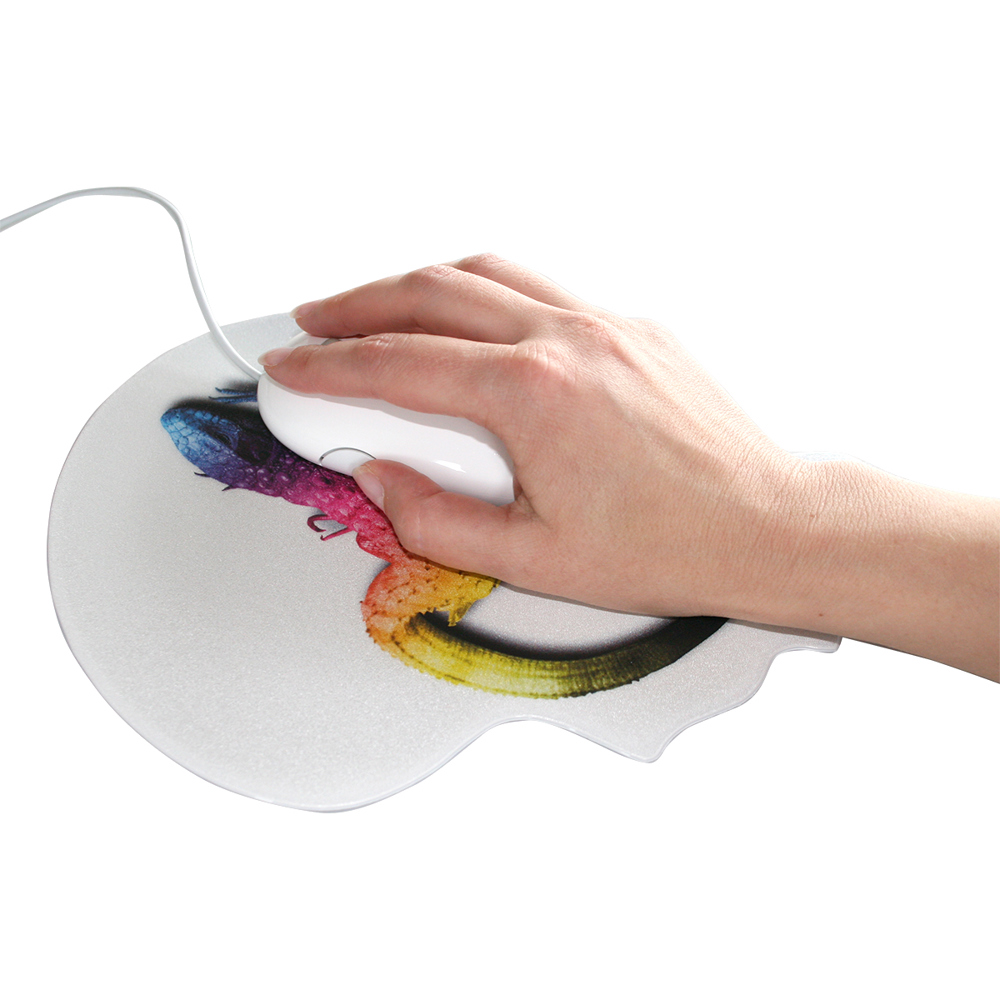CONTOUR-pad Mousepads speciale vorm binnen 200 x 240 mm, 1,6 mm dik
